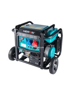   HERON Heron, benzinmotoros áramfejlesztő, 8000 VA, 400/230 V, hordozható
