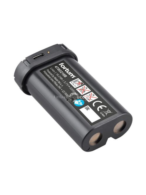 FORTUM automatikus lézeres vízszintező, ZÖLD, 2D (2×360°) pontosság: 0,3mm/1m, 1/4 és 5/8 menet