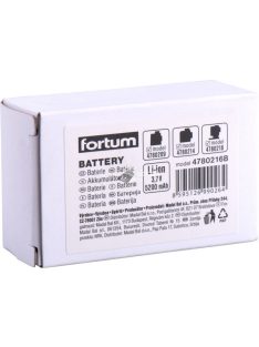   tartalék akku 3,7V Li-ion, 4780209, 4780214 és 4780216 vízszintezőhőz, 5200 mAh, micro USB type C