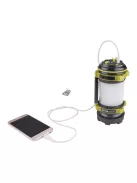 EXTOL LIGHT LED lámpa, tölthető; 350 Lm, cserélhető Li-ion akku, 2600 mAh, powerbank funkció, cseppálló