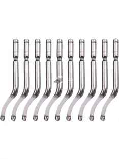   EXTOL PREMIUM tartalék sorjátlanító penge klt. 10 db, HSS