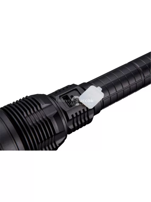 EXTOL LIGHT LED lámpa, 60 W COB LED; 8000 Lm, ALU ház, zoom, USB újratölthető Li-ion akkus, 5000 mAh, Power Bank funkció
