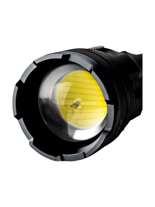 EXTOL LIGHT LED lámpa, 60 W COB LED; 8000 Lm, ALU ház, zoom, USB újratölthető Li-ion akkus, 5000 mAh, Power Bank funkció