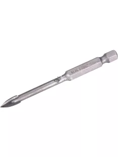   EXTOL PREMIUM fúró üvegre, kerámiára és csempére, keményfém lapkás; 6×80mm, 1/4 hatszög befogás