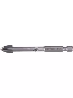   EXTOL PREMIUM fúró üvegre, kerámiára és csempére, keményfém lapkás; 8×85mm, 1/4 hatszög befogás