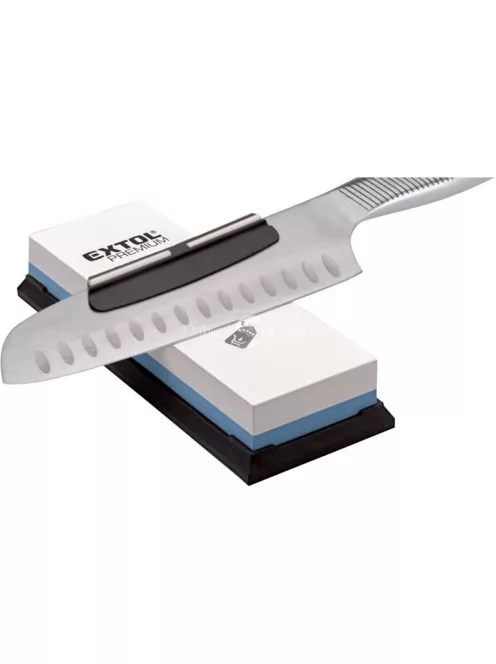 EXTOL PREMIUM késélező, kétoldalas: P400/P1000
