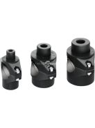 EXTOL PRMIUM műanyagcső hegesztő gép, 1070W, cserélhető fejek:16-20-25-32mm, 240-300°C, pontosság: +/-1°C