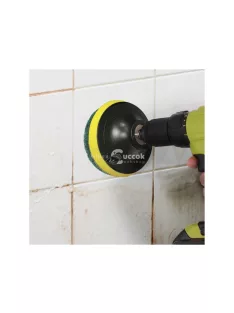   EXTOL CRAFT dörzsölő/csiszoló/polírozó klt. 10 db; 1/4×25 mm csap, fúrógépbe fogható, tépőzáras