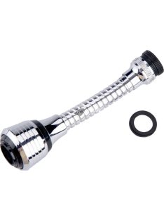   perlátor (aerator csőrvégre), M22 belső-/M24 külső menetes, 7 cm flexibilis szár, BALETTO, SONATA, csaptelepekhez