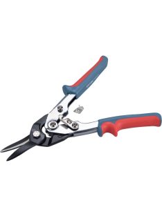   EXTOL PREMIUM lemezvágó olló, egyenes- és íves vágáshoz, 255mm, CV., áttételes, kétszínű, múanyag nyél