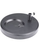 EXTOL LIGHT nagyító LED lámpa, asztali, Fekete, 7 W COB, 2400 Lm, 5× nagyítás; mechanikusan állítható rögzítés, USB töltőkábel