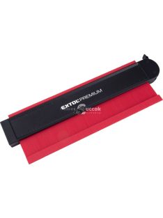  EXTOL PREMIUM profilmásoló (formaátjelölő, konturmásoló) sablon, 256 mm, mágneses