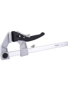   EXTOL PREMIUM asztalos szorító, racsnis, ALU+acél+műanyag, 250×90 mm