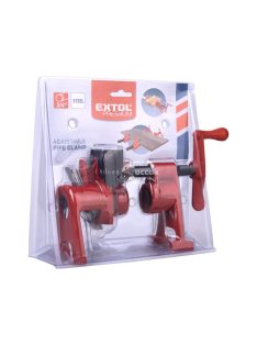   EXTOL PREMIUM csőtengelyes szorító (táblásító / csavaros asztalos csőszorító) , 3/4', acél