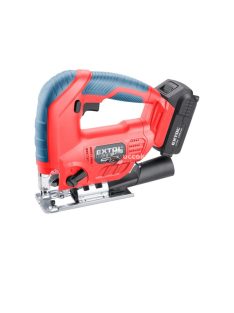   EXTOL PRMIUM akkus dekopírfűrészgép, Share20V, 20V, Li-ion, 1db akku, 1db töltő, 2000 mAh