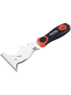   EXTOL PREMIUM spakli, Multifunkciós, üthető; 7,5 cm, inox, két komponenses műanyag nyél (tisztító)