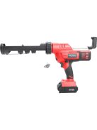 EXTOL PRMIUM akkus kinyomópisztoly gép, Share20V, 20V, Li-ion, 1db akku, 1db töltő, 2000 mAh, 300 ml