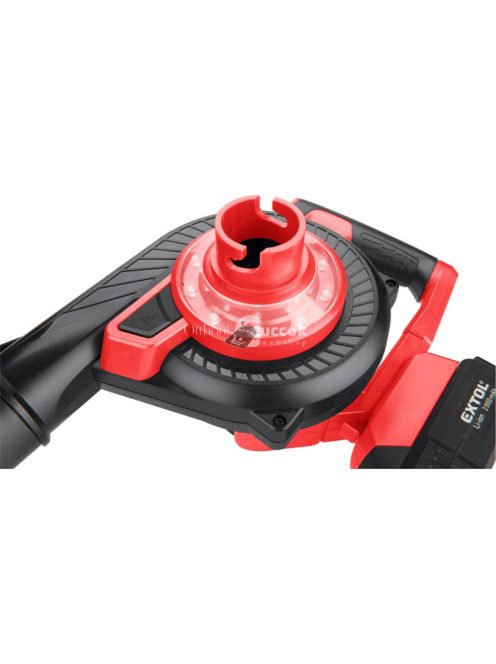 EXTOL PRMIUM akkus légseprű, Share20V, 20V, Li-ion, 1db akku, 1db töltő, 2000 mAh