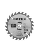 EXTOL PRMIUM akkus körfűrészgép, Share20V, 20V, Li-ion, 1db akku, 1db töltő, 2000 mAh, 0-3650 ford/perc, 165 mm tárcsa