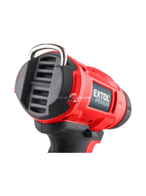 EXTOL PRMIUM akkus hőlégfúvó gép, Share20V, 20V, Li-ion, AKKU és TÖLTŐ NÉLKÜL