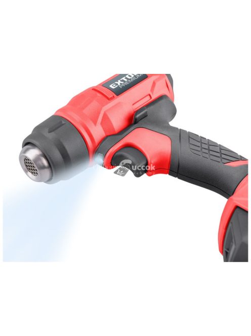 EXTOL PRMIUM akkus hőlégfúvó gép, Share20V, 20V, Li-ion, AKKU és TÖLTŐ NÉLKÜL