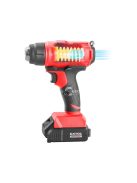 EXTOL PRMIUM akkus hőlégfúvó gép, Share20V, 20V, Li-ion, AKKU és TÖLTŐ NÉLKÜL