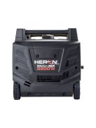 HERON Heron, benzinmotoros áramfejlesztő, kézi indítás, 3,0 kVA, 230V, 1 fázisú, inverteres