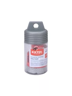   EXTOL PREMIUM körkivágó csempére, gyémánt vágóél; 45mm × M14, sarokcsiszolóba fogható