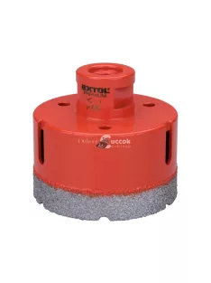   EXTOL PREMIUM körkivágó csempére, gyémánt vágóél; 75mm × M14, sarokcsiszolóba fogható