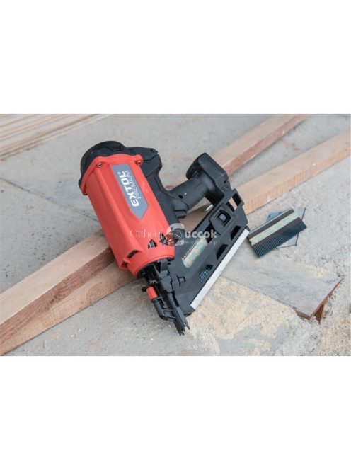 EXTOL PRMIUM szögbelövő gép, gázpatronos, szögbelövési kapacitás 20 szög/perc