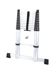   EXTOL PREMIUM teleszkópos létra, max./min magasság 3,8m/0,96m, ALU