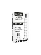 EXTOL PREMIUM teleszkópos létra, max./min magasság 3,8m/0,96m, ALU