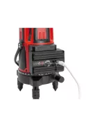 EXTOL PREMIUM automatikus lézeres vízszintező, ZÖLD, 1H4V6D (1 horizontális+ 4 vertikális+ 6 pont) pontosság:0,3 mm/1m