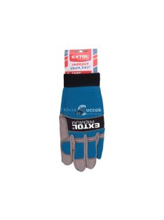  EXTOL PREMIUM kesztyű munkához; erősített tenyérrész, CE, EN388, méret: 10' rezgéscsillapítással