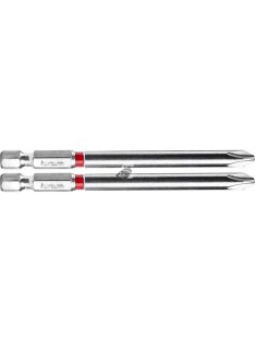   FORTUM behajtóhegy PH, 2 db, S2 acél; PH 3×90mm, bliszteren