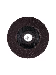   EXTOL PREMIUM lamellás csiszoló acél, Alu, műa. és fa munkadarabok csiszolására, 115×22mm; P60, kúpos, max.:13.200 ford./perc, E
