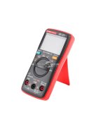 EXTOL PREMIUM digitális multiméter; Amper/Volt/Ohm mérő, True RMS, hangjelző funkcióval, CE, 2 db 1,5V AA elem