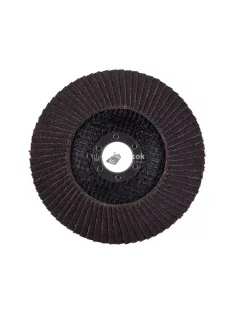   EXTOL PREMIUM lamellás csiszoló acél, Alu, műa. és fa munkadarabok csiszolására, 125×22mm; P120, kúpos,max.:12.300 ford./perc, E
