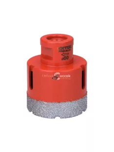   EXTOL PREMIUM körkivágó csempére, gyémánt vágóél; 83mm × M14, sarokcsiszolóba fogható