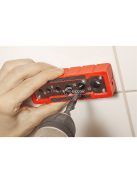 EXTOL PREMIUM fúróvezető sablon (fúrósablon) Fúrószárhoz, 6 méret: 2-12 mm