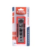EXTOL PREMIUM fúróvezető sablon (fúrósablon) Fúrószárhoz, 6 méret: 2-12 mm
