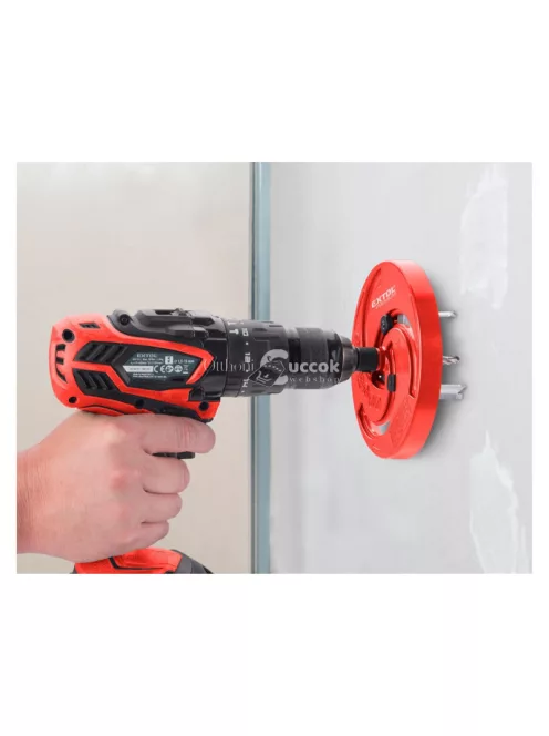 EXTOL PREMIUM körkivágó gipszkartonhoz, állítható 19 -127 mm, HSS