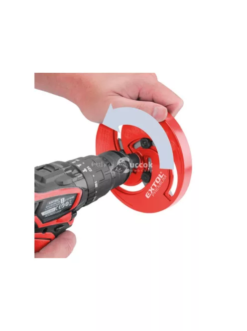 EXTOL PREMIUM körkivágó gipszkartonhoz, állítható 19 -127 mm, HSS