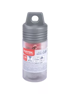   EXTOL PREMIUM körkivágó csempére, gyémánt vágóél; 28mm × M14, sarokcsiszolóba fogható