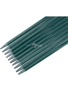   EXTOL CRAFT futtató karó üvegszálas, 10 db, zöld, 120cm × 7,9mm, kör keresztmetszetű