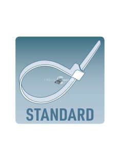   EXTOL PREMIUM kábelkötegelő 7,6×380mm 50db, fehér nylon; UV-, sav- és lúgálló