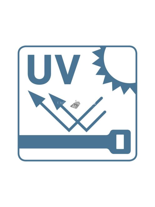 EXTOL PREMIUM kábelkötegelő 4,6×280mm 100db, EXTRA, fekete nylon; UV-, sav- és lúgálló