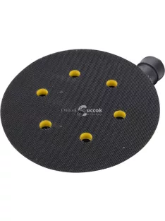   FORTUM pneumatikus rotációs csiszoló, 150mm, excentricitás: 5mm; 10.000 1/min, 226 l/min, 6 Bar, 1/4' tömlőcsatlakozó, 0,8 kg