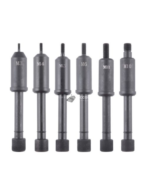 FORTUM szegecsanya-, szegecscsavar- és popszegecs húzó fogó, 3az1ben, kétkaros; 325mm, CrVMo fej, FORTUM