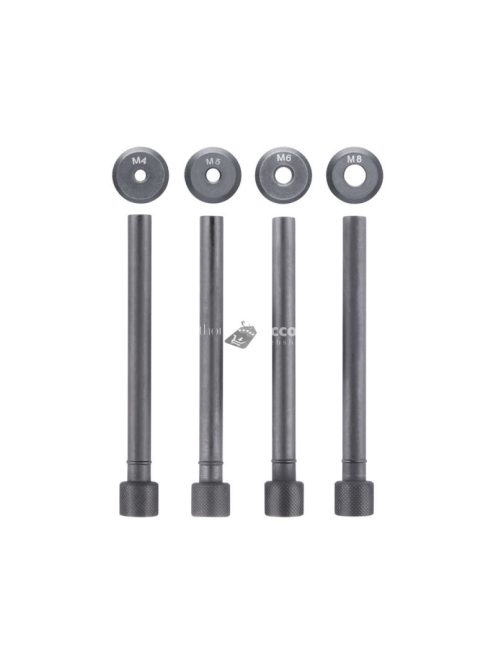 FORTUM szegecsanya-, szegecscsavar- és popszegecs húzó fogó, 3az1ben, kétkaros; 325mm, CrVMo fej, FORTUM